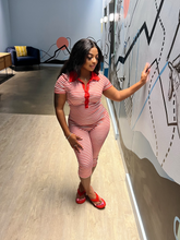 Load image into Gallery viewer, Candy Cane Curve Jumpsuit
