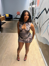 Load image into Gallery viewer, Tokyo Nights Mini Dress
