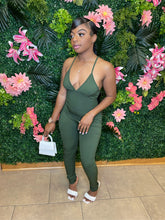 Load image into Gallery viewer, Plain Jane Jumpsuit (Olive)
