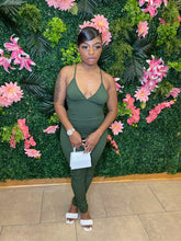 Load image into Gallery viewer, Plain Jane Jumpsuit (Olive)
